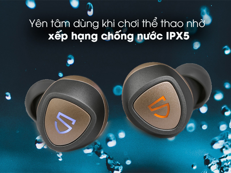 Tai nghe Bluetooth True Wireless Soundpeats Sonic chống nước IPX5